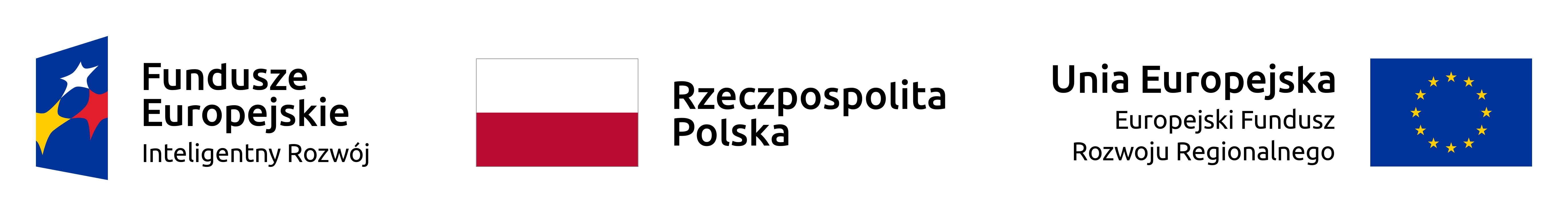 Logotypy programów wsparcia Unii Europejskiej.